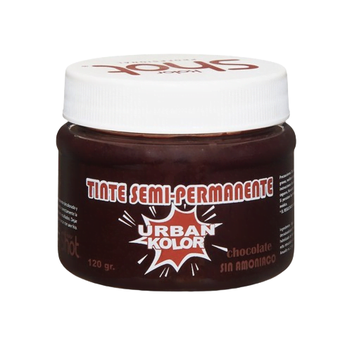 MASCARILLA SHOT URBAN KOLOR CHOCOLATE NEON