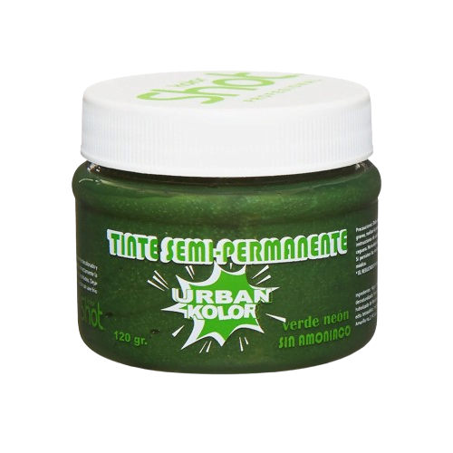 MASCARILLA SHOT URBAN KOLOR VERDE NEON